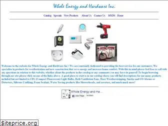 wholeenergyandhardware.com