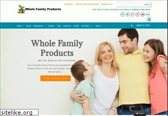 wholefamilyproducts.com