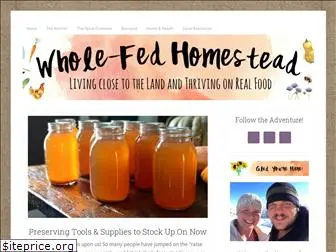 wholefedhomestead.com