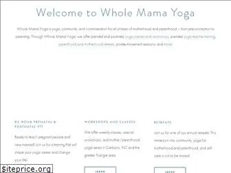 wholemamayoga.com