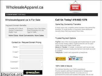 wholesaleapparel.ca