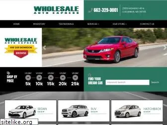 wholesaleautoexpress.net