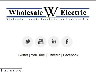 wholesaleelectric.com