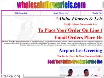 wholesaleflowerleis.com