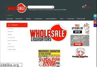 wholesaleliquidators.ca