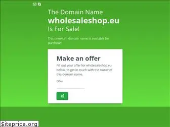 wholesaleshop.eu