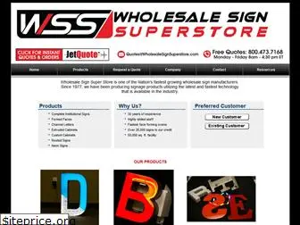 wholesalesignsuperstore.com