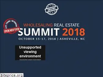 wholesalingsummit2018.com