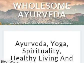 wholesomeayurveda.com