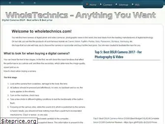 wholetechnics.com