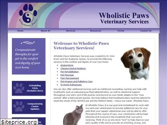 wholisticpawsvet.com