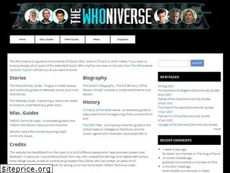 whoniverse.net