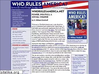 whorulesamerica.net
