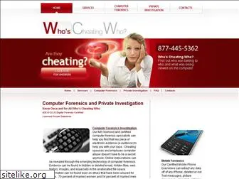 whoscheatingwho.com