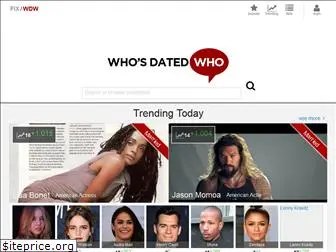 whosdatedwho.com