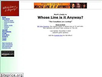 whoseline.net