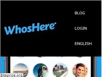 whoshere.net