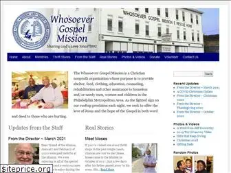 whosoevergospel.org