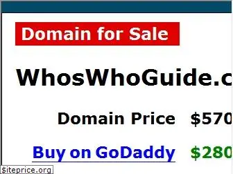 whoswhoguide.com