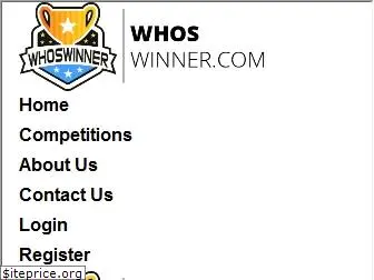 whoswinner.com