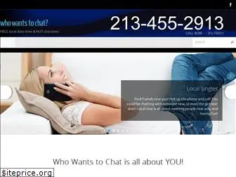 whowantstochat.com