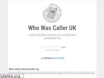 whowascaller.org