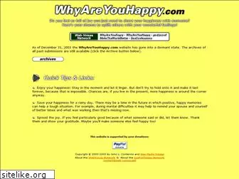 whyareyouhappy.org