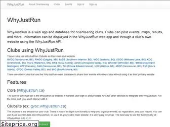 whyjustrun.ca