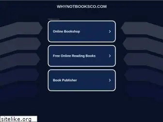 whynotbooksco.com