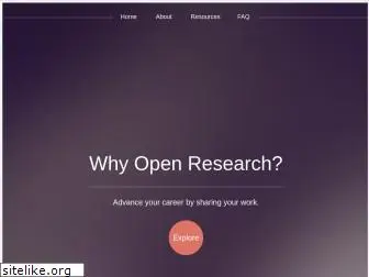 whyopenresearch.org