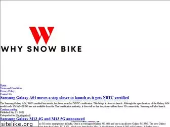 whysnowbike.com