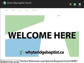 whyteridgebaptist.ca