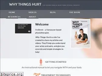 whythingshurt.com