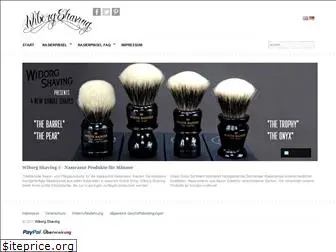 wiborgshavingbrushes.com