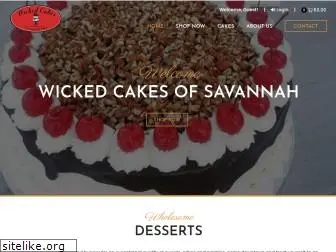 wickedcakesofsavannah.com