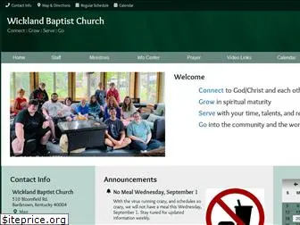 wicklandbaptist.org