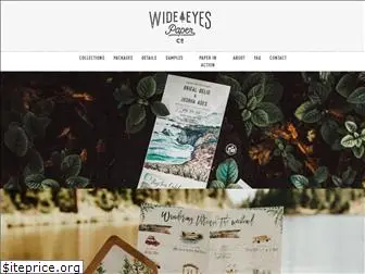 wideeyespaperco.com