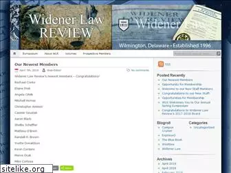 widenerlawreview.org