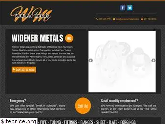widenermetals.com