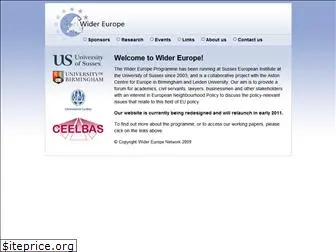 wider-europe.org