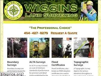 wigginslandsurveying.com