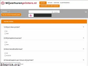 wijverhurenprinters.nl
