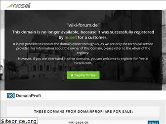 wiki-forum.de