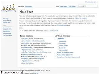 wiki.linuxquestions.org