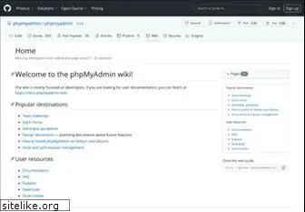 wiki.phpmyadmin.net