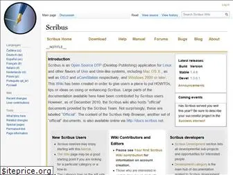wiki.scribus.net