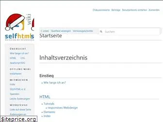 wiki.selfhtml.org