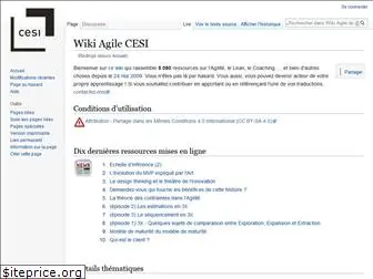 wikiagile.cesi.fr