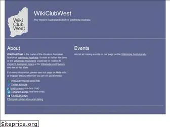wikiclubwest.org.au