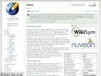 wikicreole.org